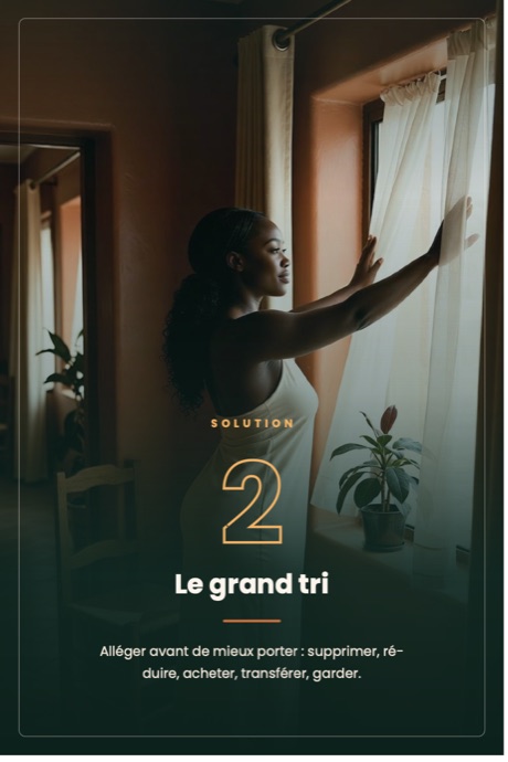 Solution 2 · Le grand tri