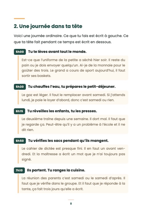 Solutions 4 et 5 · Les enfants et l'extérieur