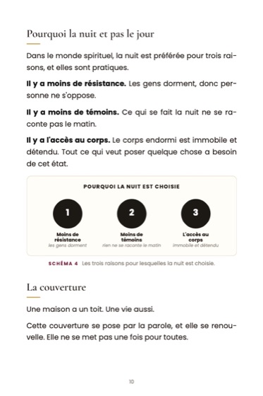 La puissance des prières de 3 h du matin · page du livre