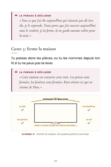 La puissance des prières de 3 h du matin · page du livre