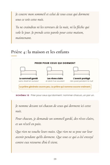 La puissance des prières de 3 h du matin · page du livre