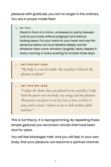 Sex & Prayer · book page