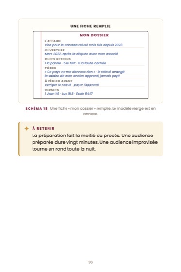Le Tribunal invisible · page du livre